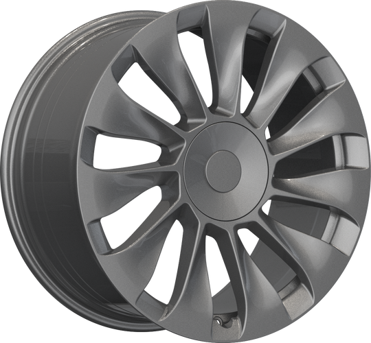 RW150026 - YKW Replicas TS2 19X9.5 5X114.3 ET 35MM Gloss Gunmetal - YKW Replicas Wheels Canada