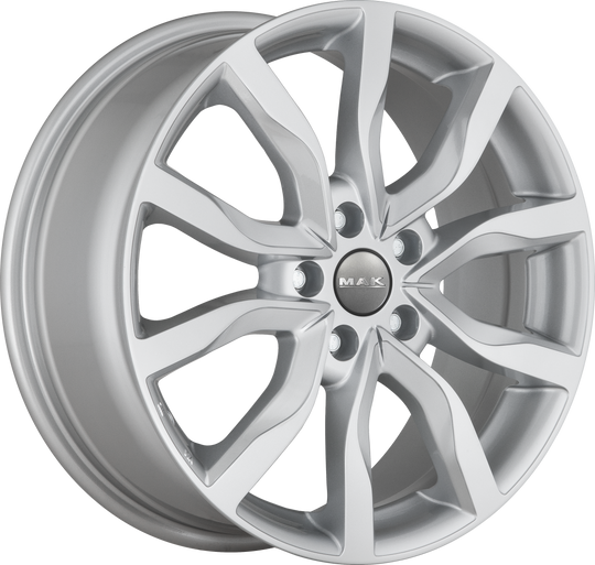 F8070HISI42WS2X - MAK Koln 17X8 5X112 ET 42MM Silver - MAK Wheels Canada