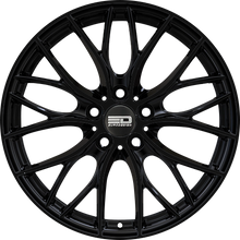 Charger l'image dans la galerie, CAM1880EFS4272GB - Euro Design Camillo - EFS 18X8 5X100 / 5X105 / 5X110 / 5X112 / 5X115 / 5X118 / 5X108 ET 42MM Gloss Black - Euro Design Wheels Canada