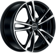 Load image into Gallery viewer, F7080ICBM38DF - MAK Icona 18X7 5X105 ET 38MM Black Mirror - MAK Wheels Canada