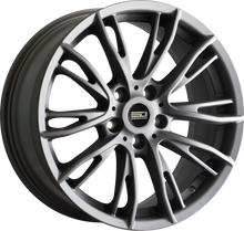 Load image into Gallery viewer, VEN1880J3572MG - Euro Design Venice 18X8 5X120 ET 35MM Matte Gunmetal - Euro Design Wheels Canada