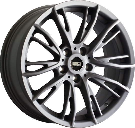 VEN1880J3572MG - Euro Design Venice 18X8 5X120 ET 35MM Matte Gunmetal - Euro Design Wheels Canada