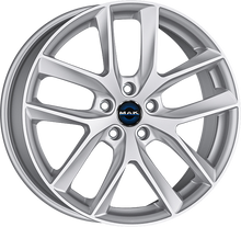 Charger l'image dans la galerie, F8590VJSI40FR3 - MAK Voltage 19X8.5 5X114.3 ET 40MM Silver - MAK Wheels Canada