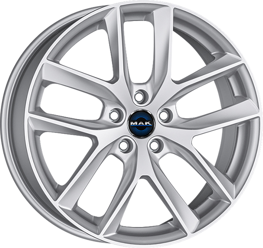 F8590VJSI40FR3 - MAK Voltage 19X8.5 5X114.3 ET 40MM Silver - MAK Wheels Canada