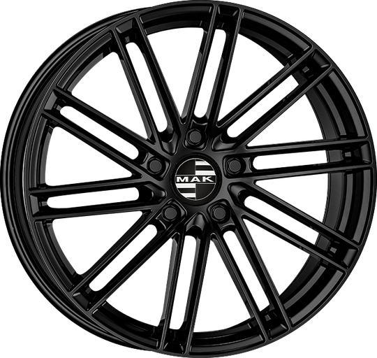 F9020LPGB57KY4 - MAK Leipzig 20X9 5X130 ET 57MM Gloss Black - MAK Wheels Canada