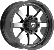 Charger l'image dans la galerie, FA16-20908170P12MB - Fittipaldi Offroad FA16MB 20X9 8X170 ET 12MM Gloss Black Machined - Fittipaldi Offroad Wheels Canada