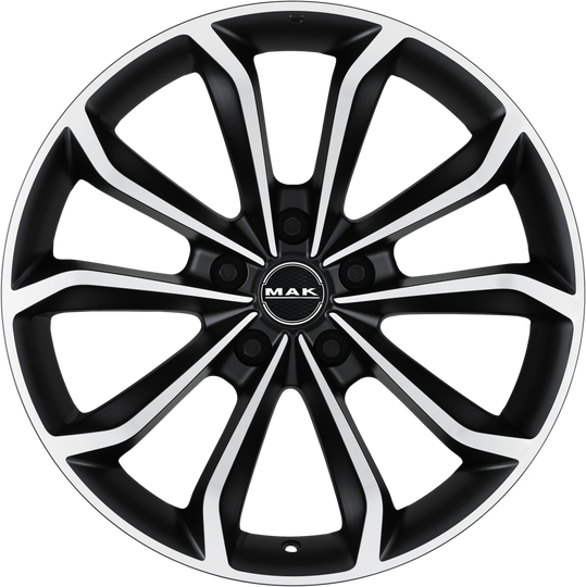 F8520XEIB45VK - MAK Xenon 20X8.5 5X112 ET 45MM Ice Black - MAK Wheels Canada
