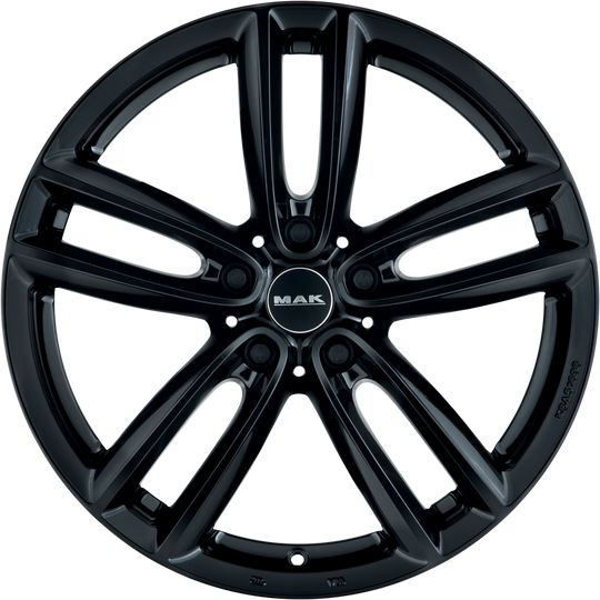 F8090OFGB55WS5X - MAK Oxford 19X8 5X112 ET 55MM Gloss Black - MAK Wheels Canada