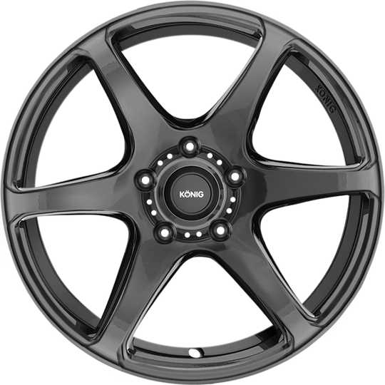 TM88514456 - Konig Tandem 18X8 5X114.3 ET 45MM Gloss Graphite - Konig Wheels Canada