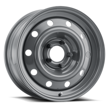Load image into Gallery viewer, MW-901G-67017+30 - Mobelwagen 901G Stahl 16X7 5X112 30mm Gloss Gray - Mobelwagen Wheels Canada