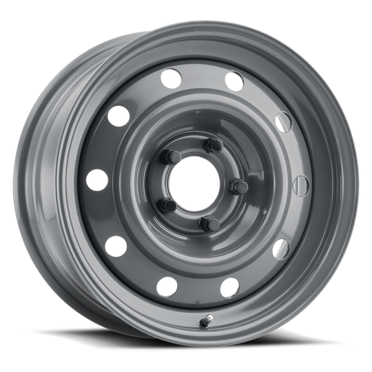 MW-901G-67017+30 - Mobelwagen 901G Stahl 16X7 5X112 30mm Gloss Gray - Mobelwagen Wheels Canada