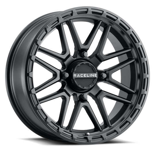 A11B-20756-00 - Raceline A11B Krank 20X7 4X156 0mm Satin Black - Raceline Wheels Canada