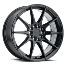 Load image into Gallery viewer, 1880SPD385D20B72 - Ruff Speedster 18X8 5X120 / 5X112 38mm Gloss Black - Ruff Wheels Canada