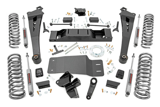 38330 5 Inch Lift Kit - Dual Rate Coils - Non-AISIN - Ram 2500 4WD (19-23) Rough Country Canada