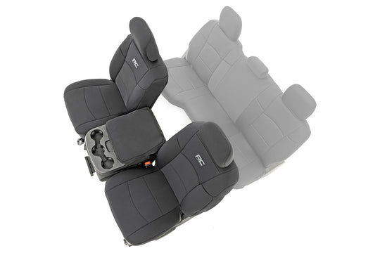 91042 Seat Covers - Bucket Seats - FR - Ram 2500 2WD/4WD (2019-2023) Rough Country Canada