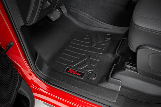 M-31422 Floor Mats - FR & RR - RR Storage- Crew - Ram 1500 (19-23)/1500 TRX (21-23) Rough Country Canada