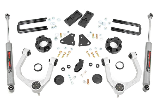 500010 3.5 Inch Lift Kit - N3 - Ford Ranger 4WD (2019-2023) Rough Country Canada