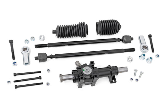 93115 Rack and Pinion - Heavy Duty - Polaris Ranger XP 1000 (2017)/Ranger XP 1000 Crew (17-18) Rough Country Canada