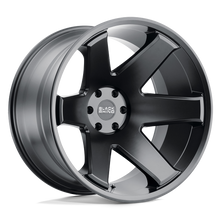 Charger l'image dans la galerie, 1710RZC-46140M12 - Black Rhino Raze 17X10 6X139.7 -44 mm Matte Black - Black Rhino Wheels Canada