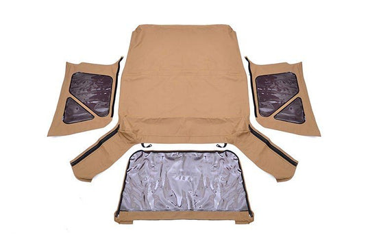 RC85020.70 Soft Top - Replacement - Spice - Full Doors - Jeep Wrangler TJ (97-06) Rough Country Canada