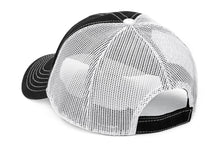 Load image into Gallery viewer, 84125 Rough Country Hat - White Mesh - Rough Country Patch - Black/Red Rough Country Canada