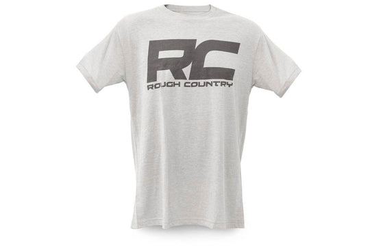84086XLG Rough Country T-Shirt - Logo - Grey - XL Rough Country Canada