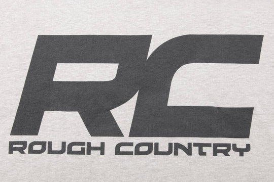 840863XL Rough Country T-Shirt - Logo - Grey - 3XL Rough Country Canada