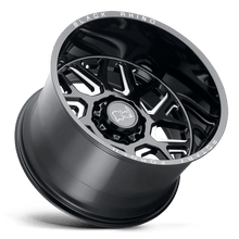 Load image into Gallery viewer, 2214RPR-68180B25 - Black Rhino Reaper 22X14 8X180 -76 mm Gloss Black &amp; Milled - Black Rhino Wheels Canada