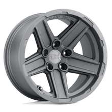 Charger l'image dans la galerie, 1895RCN-25127G71 - Black Rhino Recon 18X9.5 5X127 -32 mm Textured Gunmetal - Black Rhino Wheels Canada