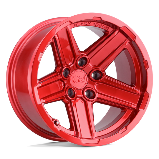1895RCN-25127R71 - Black Rhino Recon 18X9.5 5X127 -32 mm Candy Red - Black Rhino Wheels Canada