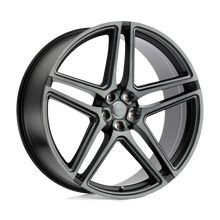 Charger l'image dans la galerie, 2410CWN355120F72 - Redbourne Crown 24X10 5X120  35mm Matte Black W/ Machined Face &amp; Milled Spoke - Redbourne Wheels Canada