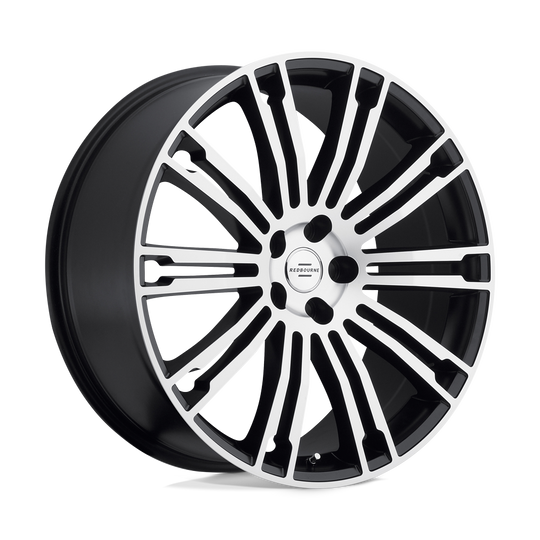 2095RMR325120M72 - Redbourne Manor 20X9.5 5X120  32mm Matte Black W/ Matte Machined Face - Redbourne Wheels Canada
