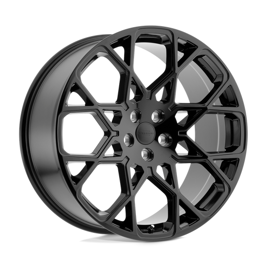 2210RDE375120B72 - Redbourne Meridian 22X10 5X120  37mm Gloss Black - Redbourne Wheels Canada