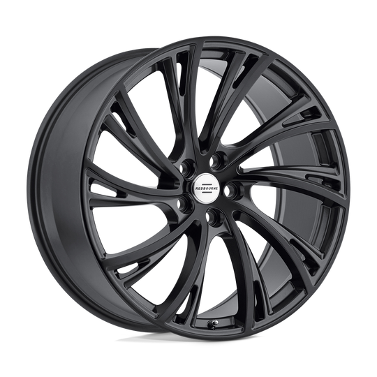 2210RDB375120B72R - Redbourne Noble 22X10 5X120  37mm Gloss Gunmetal W/ Gloss Black Face - Redbourne Wheels Canada