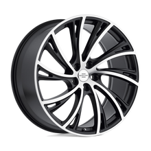 Charger l'image dans la galerie, 2095RDB325120F72L - Redbourne Noble 20X9.5 5X120  32mm Matte Black W/ Matte Machined Face - Redbourne Wheels Canada