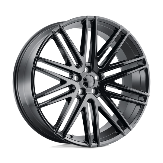 2205RTY325120B72 - Redbourne Royalty 22X10.5 5X120  32mm Gloss Black - Redbourne Wheels Canada