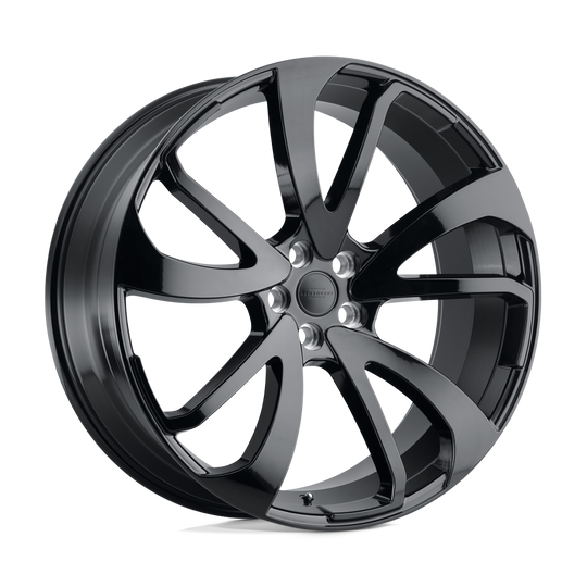 2410VCT355120B72L - Redbourne Vincent 24X10 5X120  35mm Gloss Black - Directional - Redbourne Wheels Canada