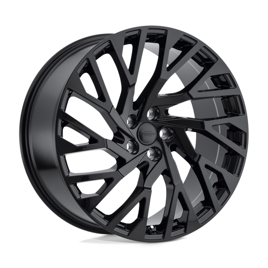 2210RWE375120B72L - Redbourne Westminster 22X10 5X120  37mm Gloss Black - Redbourne Wheels Canada