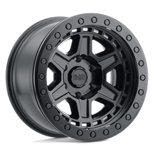 Load image into Gallery viewer, 1785REN006140M12 - Black Rhino Reno 17X8.5 6X139.7  0mm Matte Black W/ Brass Bolts - Black Rhino Wheels Canada