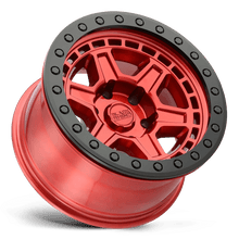 Charger l'image dans la galerie, 1790REN005127R71 - Black Rhino Reno 17X9 5X127  0mm Candy Red W/ Black Ring &amp; Bolts - Black Rhino Wheels Canada