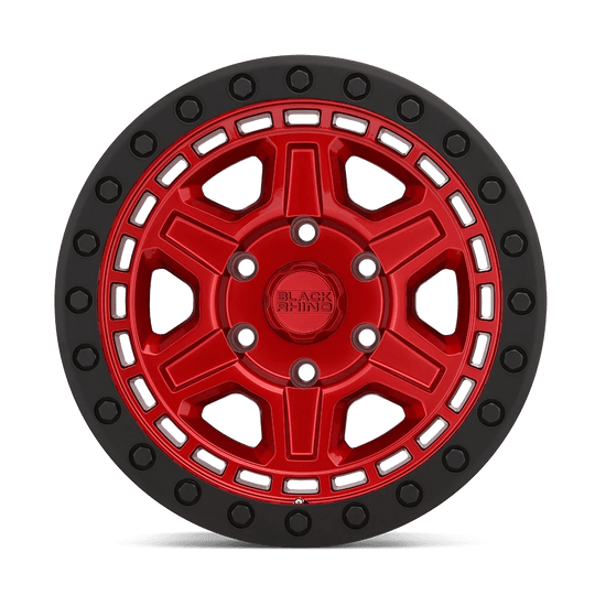 1790REN006135R87 - Black Rhino Reno 17X9 6X135  0mm Candy Red W/ Black Ring & Bolts - Black Rhino Wheels Canada