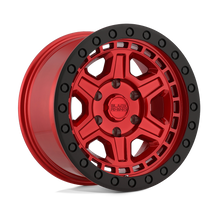 Charger l'image dans la galerie, 1790REN006135R87 - Black Rhino Reno 17X9 6X135  0mm Candy Red W/ Black Ring &amp; Bolts - Black Rhino Wheels Canada