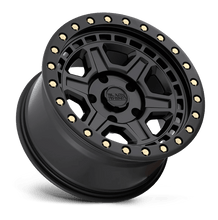 Charger l'image dans la galerie, 1790REN-26140M12 - Black Rhino Reno 17X9 6X139.7 -12 mm Matte Black W/ Brass Bolts - Black Rhino Wheels Canada