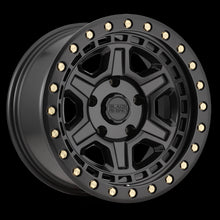 Load image into Gallery viewer, 1790REN005140M78 - Black Rhino Reno 17X9 5X139.7  0mm Matte Black W/ Brass Bolts - Black Rhino Wheels Canada