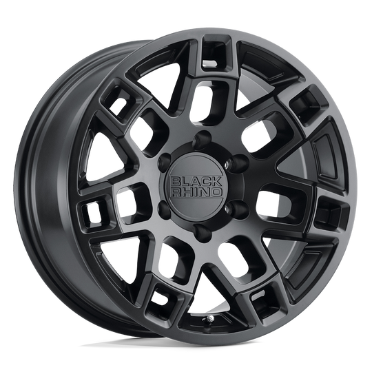 1785RDG005140M78 - Black Rhino Ridge 17X8.5 5X139.7  0mm Matte Black - Black Rhino Wheels Canada