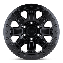 Charger l'image dans la galerie, 1785RFT006135M87 - Black Rhino Rift Beadlock 17X8.5 6X135  0mm Matte Black - Black Rhino Wheels Canada