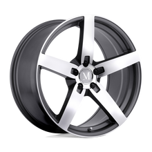 Load image into Gallery viewer, 1985MAA255112G66 - Mandrus Arrow 19X8.5 5X112  25mm Gunmetal W/ Mirror Cut Face - Mandrus Wheels Canada