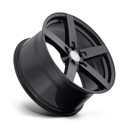 1780MAA425112M66 - Mandrus Arrow 17X8 5X112  42mm Matte Black - Mandrus Wheels Canada