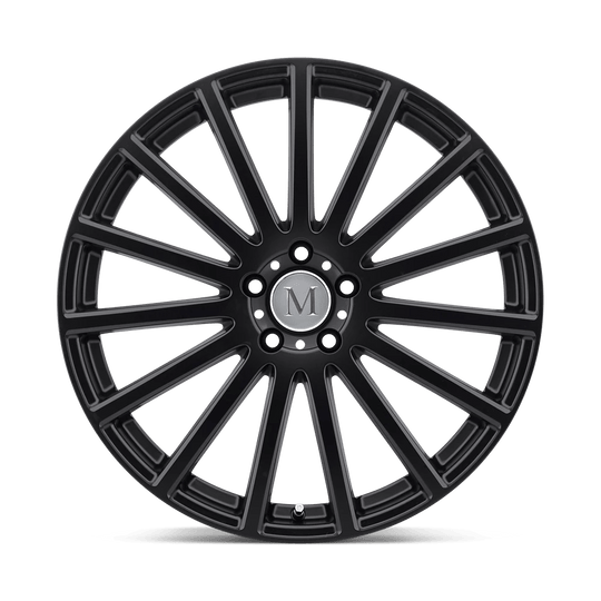 1885MAC255112M66 - Mandrus Rotec 18X8.5 5X112  25mm Matte Black - Mandrus Wheels Canada