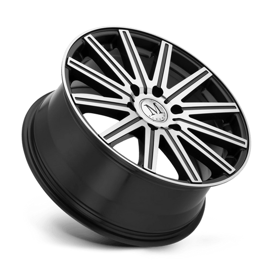 1880MAK526130G84 - Mandrus Stark 18X8 6X130  52mm Gunmetal W/ Mirror Cut Face & Lip - Mandrus Wheels Canada